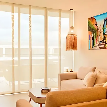 Ph Frente Al Mar |2 Suites, Acceso Directo A Playa Cartagena